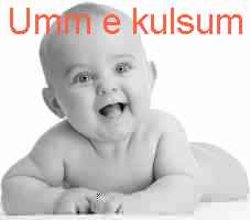 baby Umm e kulsum